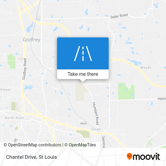 Chantel Drive map