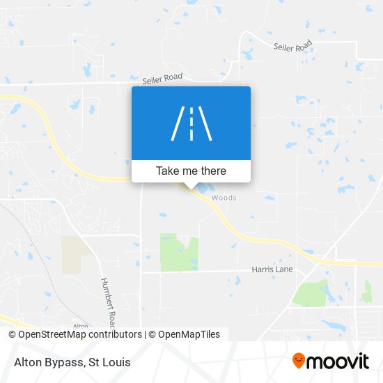 Alton Bypass map