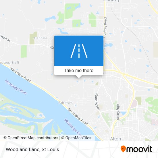 Mapa de Woodland Lane