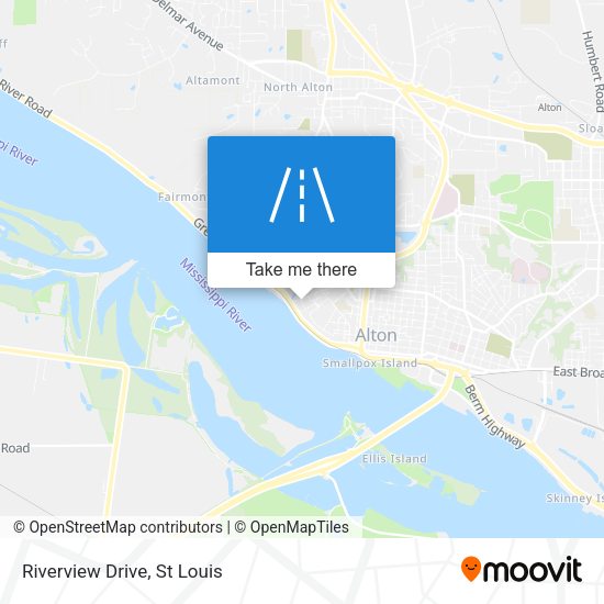 Mapa de Riverview Drive