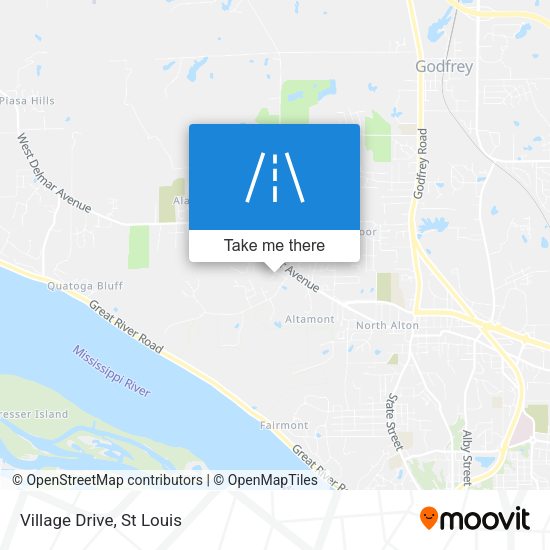Mapa de Village Drive