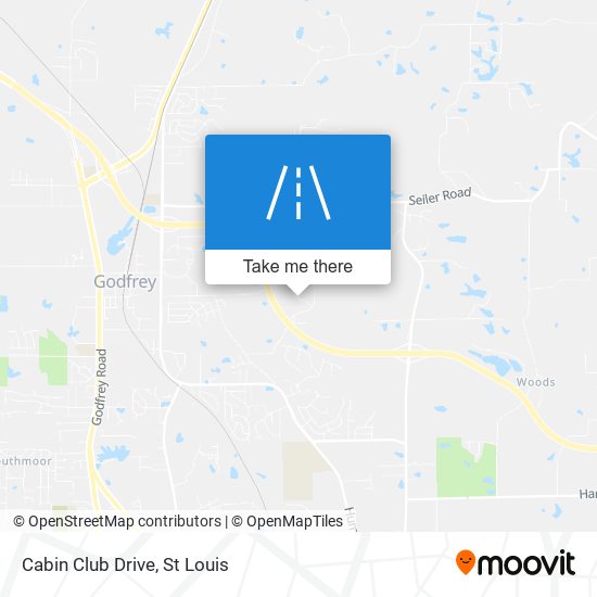 Mapa de Cabin Club Drive