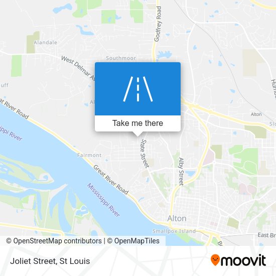 Mapa de Joliet Street