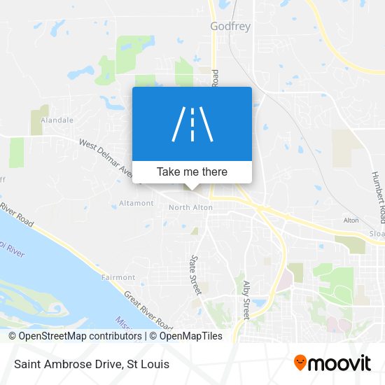 Mapa de Saint Ambrose Drive