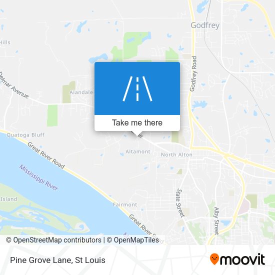 Mapa de Pine Grove Lane