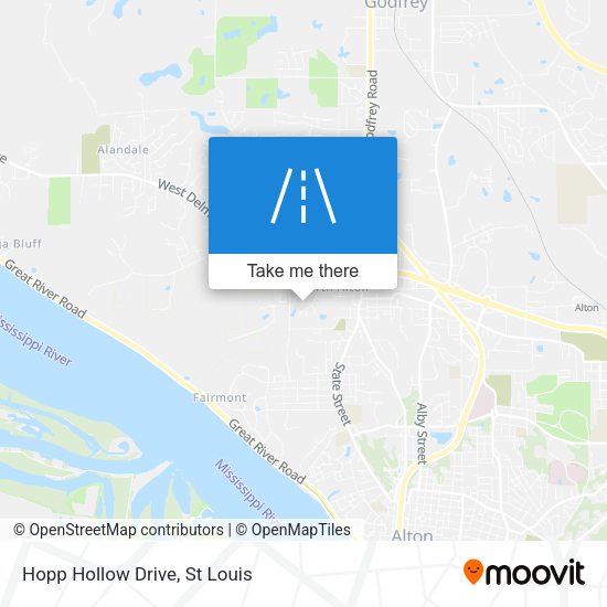 Mapa de Hopp Hollow Drive