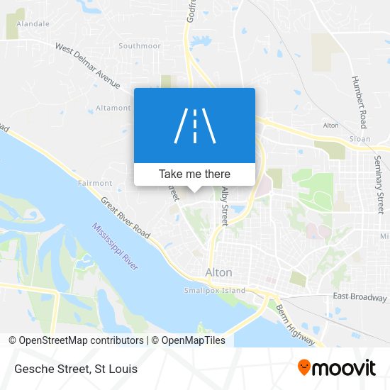 Mapa de Gesche Street