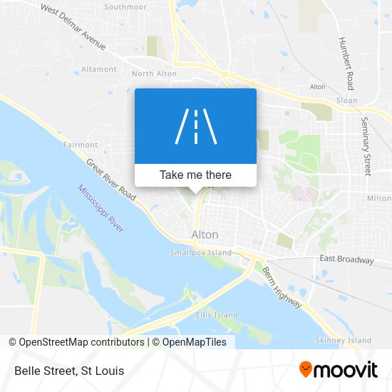 Mapa de Belle Street