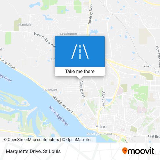 Marquette Drive map