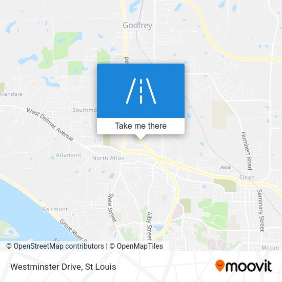 Mapa de Westminster Drive