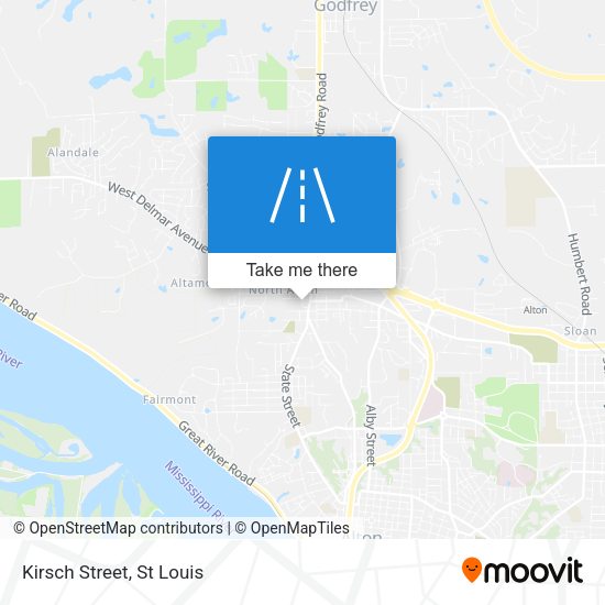 Mapa de Kirsch Street