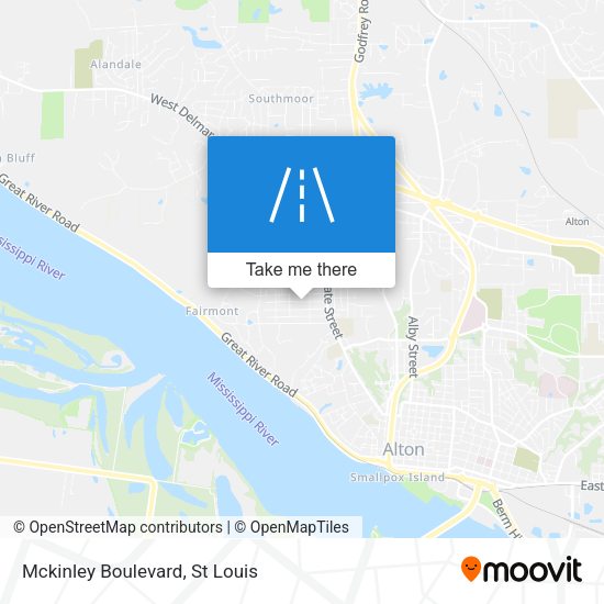 Mapa de Mckinley Boulevard