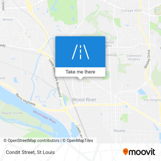 Mapa de Condit Street