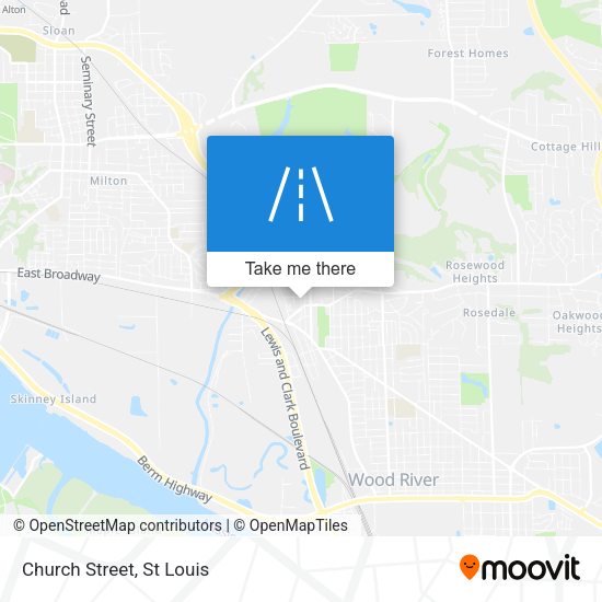 Mapa de Church Street