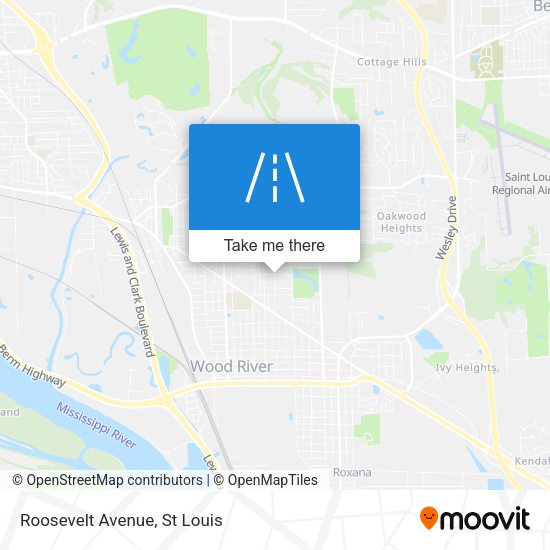 Mapa de Roosevelt Avenue