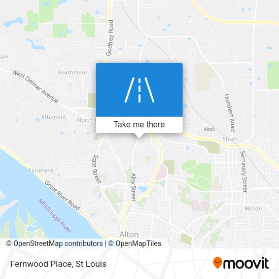 Mapa de Fernwood Place