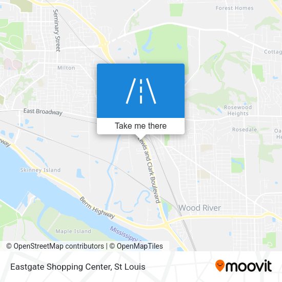 Mapa de Eastgate Shopping Center