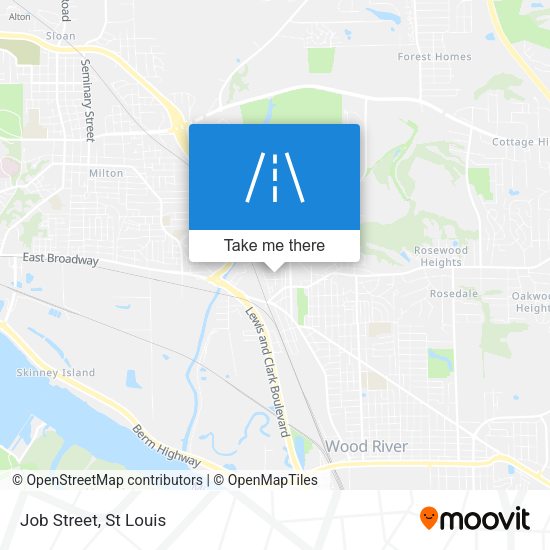 Mapa de Job Street