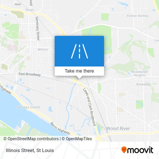 Mapa de Illinois Street