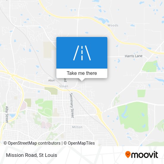 Mapa de Mission Road