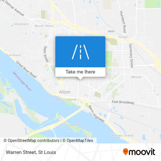 Mapa de Warren Street