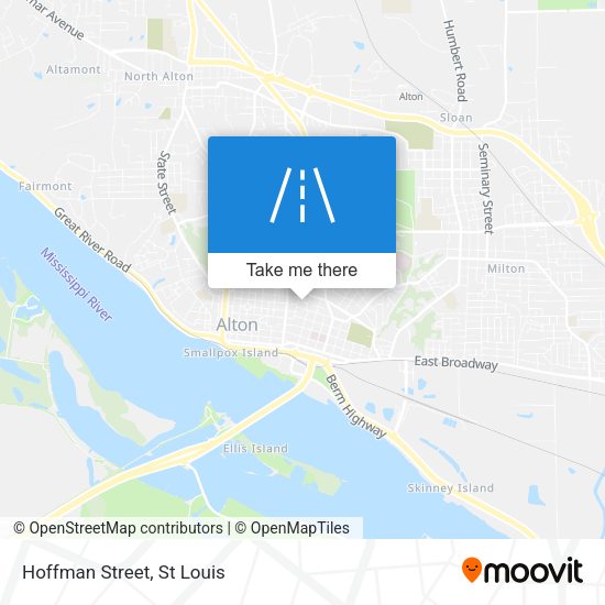 Mapa de Hoffman Street