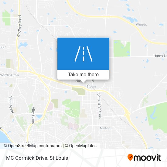 Mapa de MC Cormick Drive