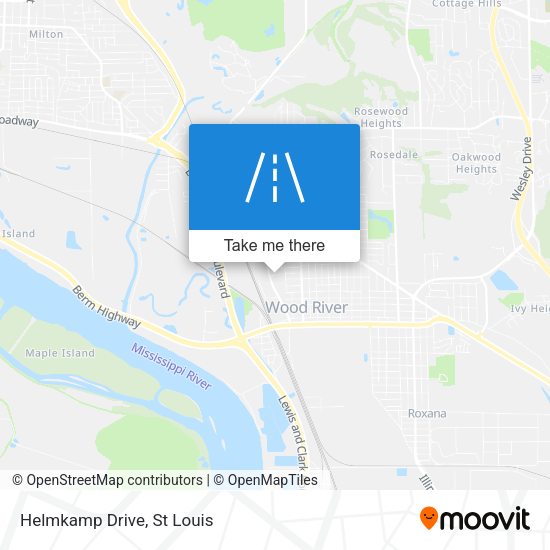 Mapa de Helmkamp Drive