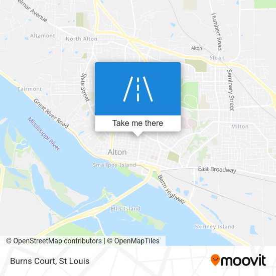 Mapa de Burns Court
