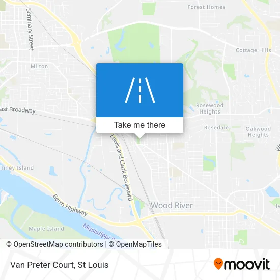 Van Preter Court map