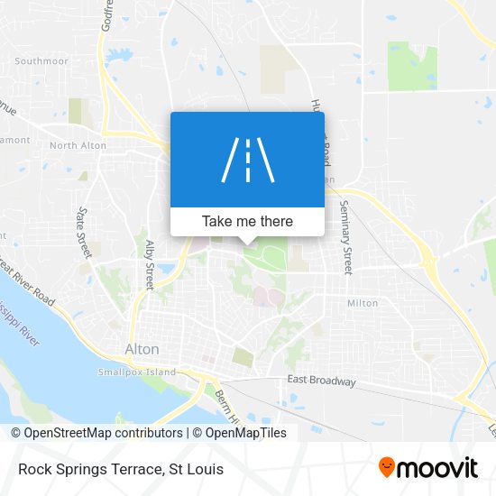 Rock Springs Terrace map