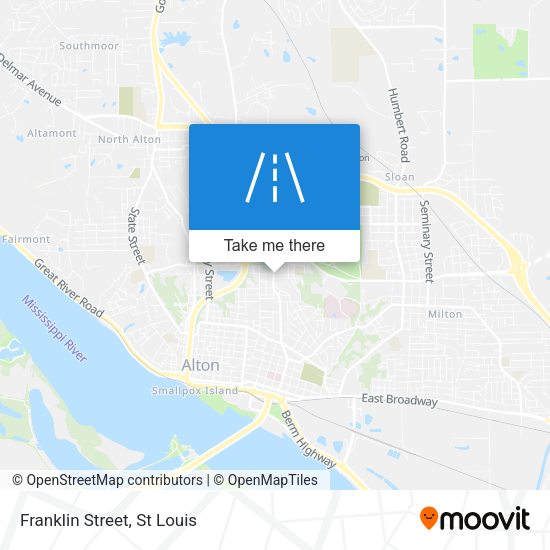 Mapa de Franklin Street