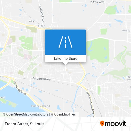 Mapa de Franor Street