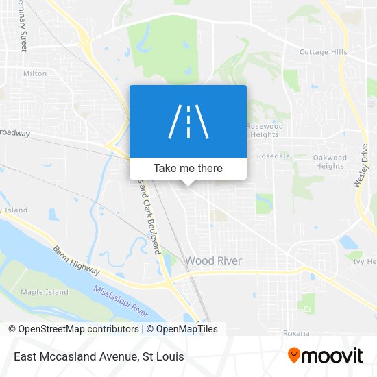 Mapa de East Mccasland Avenue