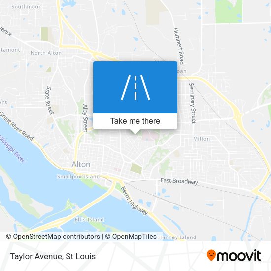 Taylor Avenue map