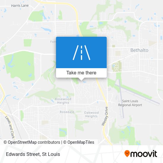 Mapa de Edwards Street