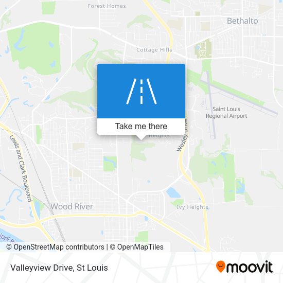 Valleyview Drive map