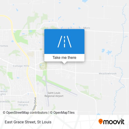 East Grace Street map