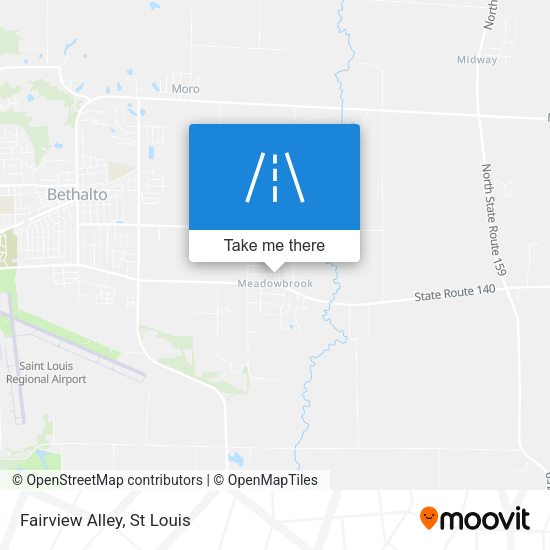 Mapa de Fairview Alley