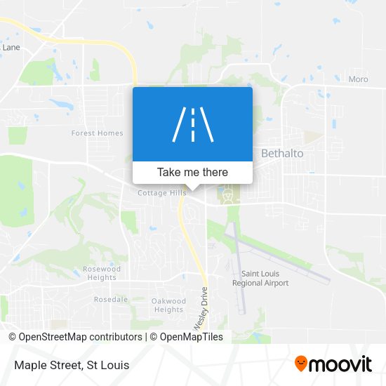 Mapa de Maple Street