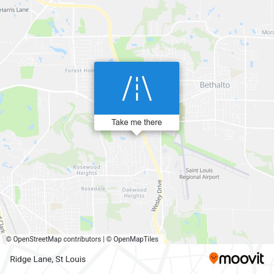 Mapa de Ridge Lane