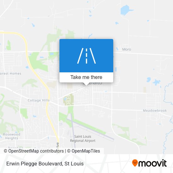 Erwin Plegge Boulevard map