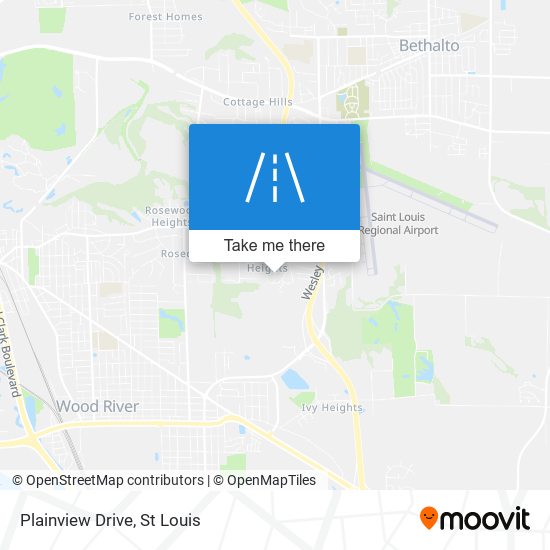 Plainview Drive map