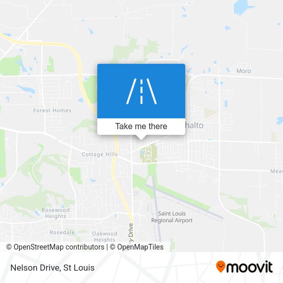 Mapa de Nelson Drive