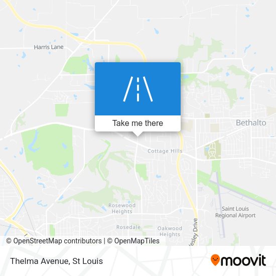 Mapa de Thelma Avenue