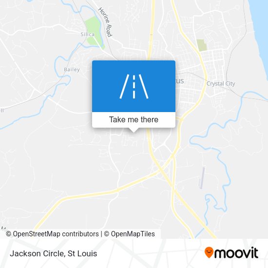 Mapa de Jackson Circle