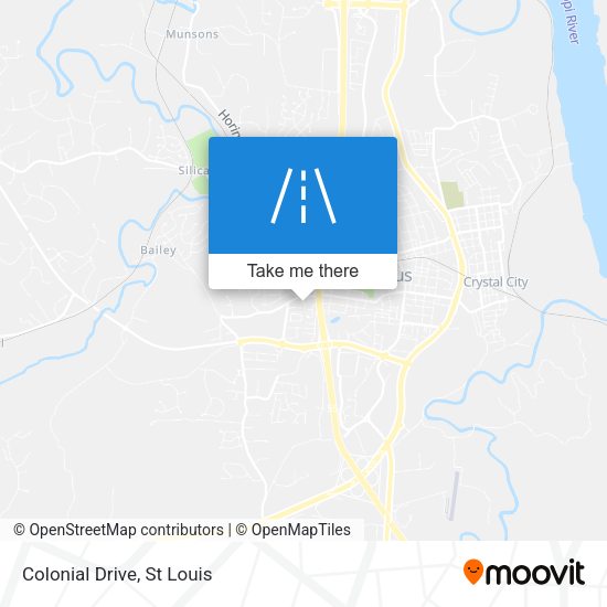 Mapa de Colonial Drive