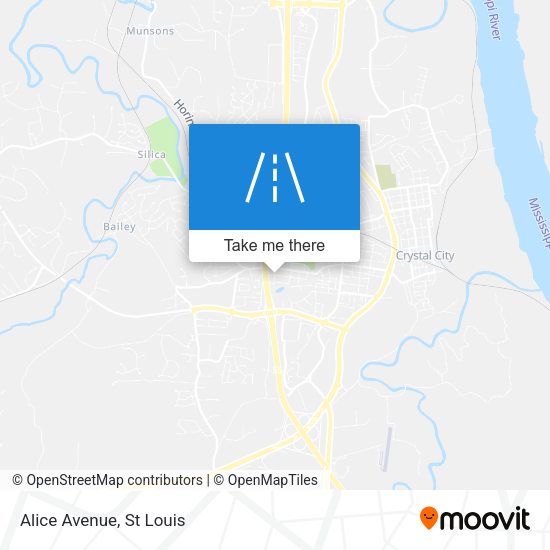 Mapa de Alice Avenue
