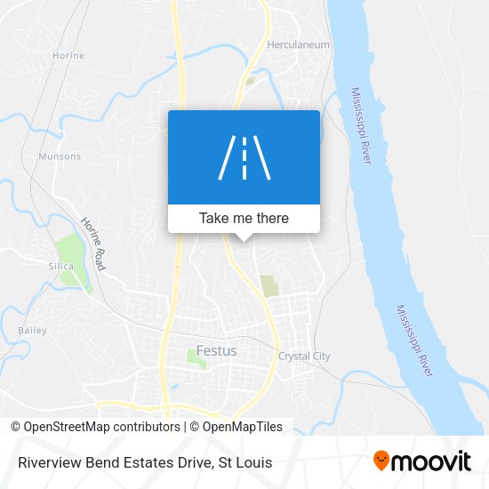 Mapa de Riverview Bend Estates Drive