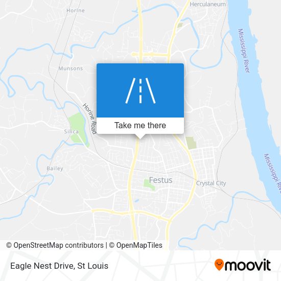 Mapa de Eagle Nest Drive